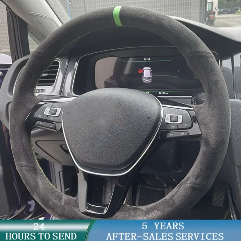 Car Steering Wheel Cover Anti Slip Breathable - Индивидуальный чехол на руль автомобиля, противоскользящий