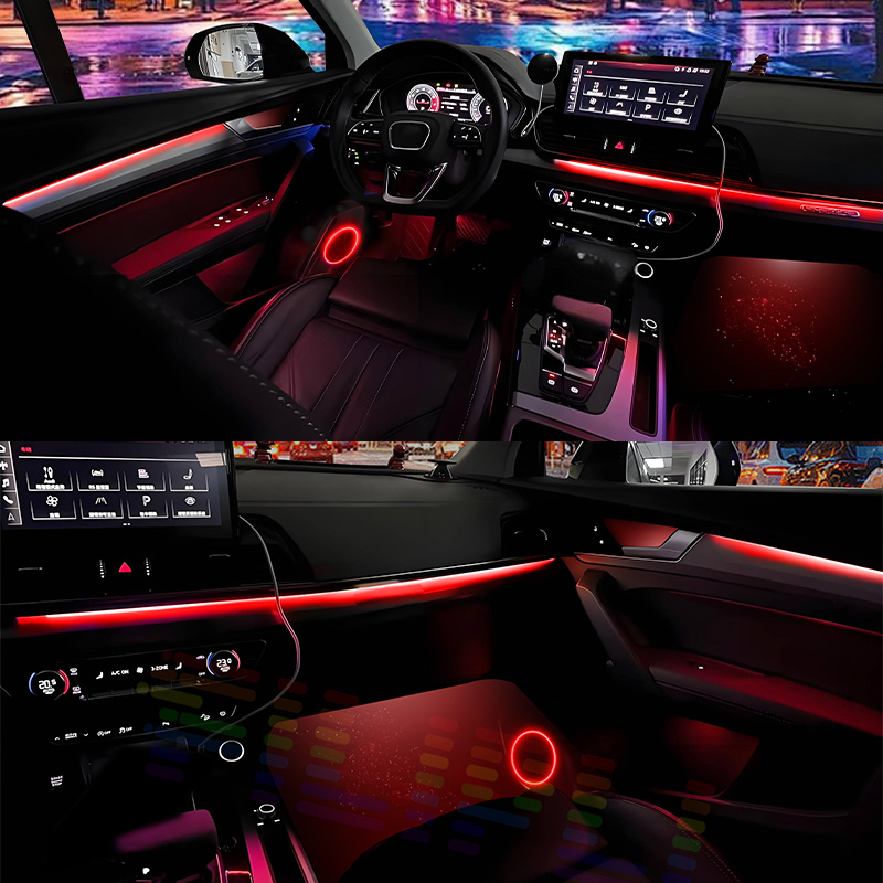 Для Hyundai i30 2017-2026 гг.  – обзор и цена Led Ambient Interior Car Lights App Control