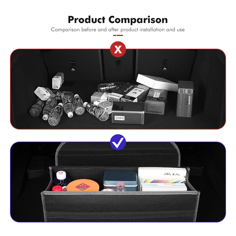Коробка для хранения в багажни – обзор и цена Car Trunk Organizer Foldable Storage Box