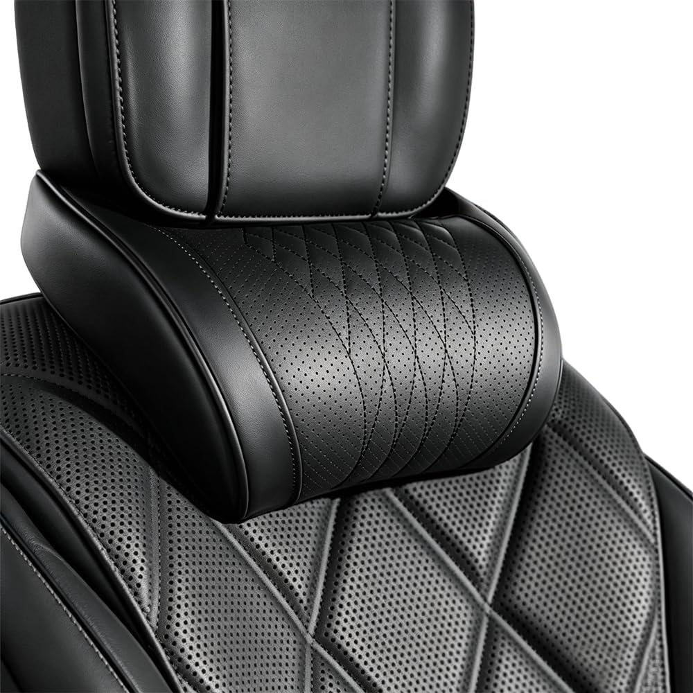 Универсальная автомобильная по – обзор и цена Memory Foam Car Neck Pillow Lumbar Support