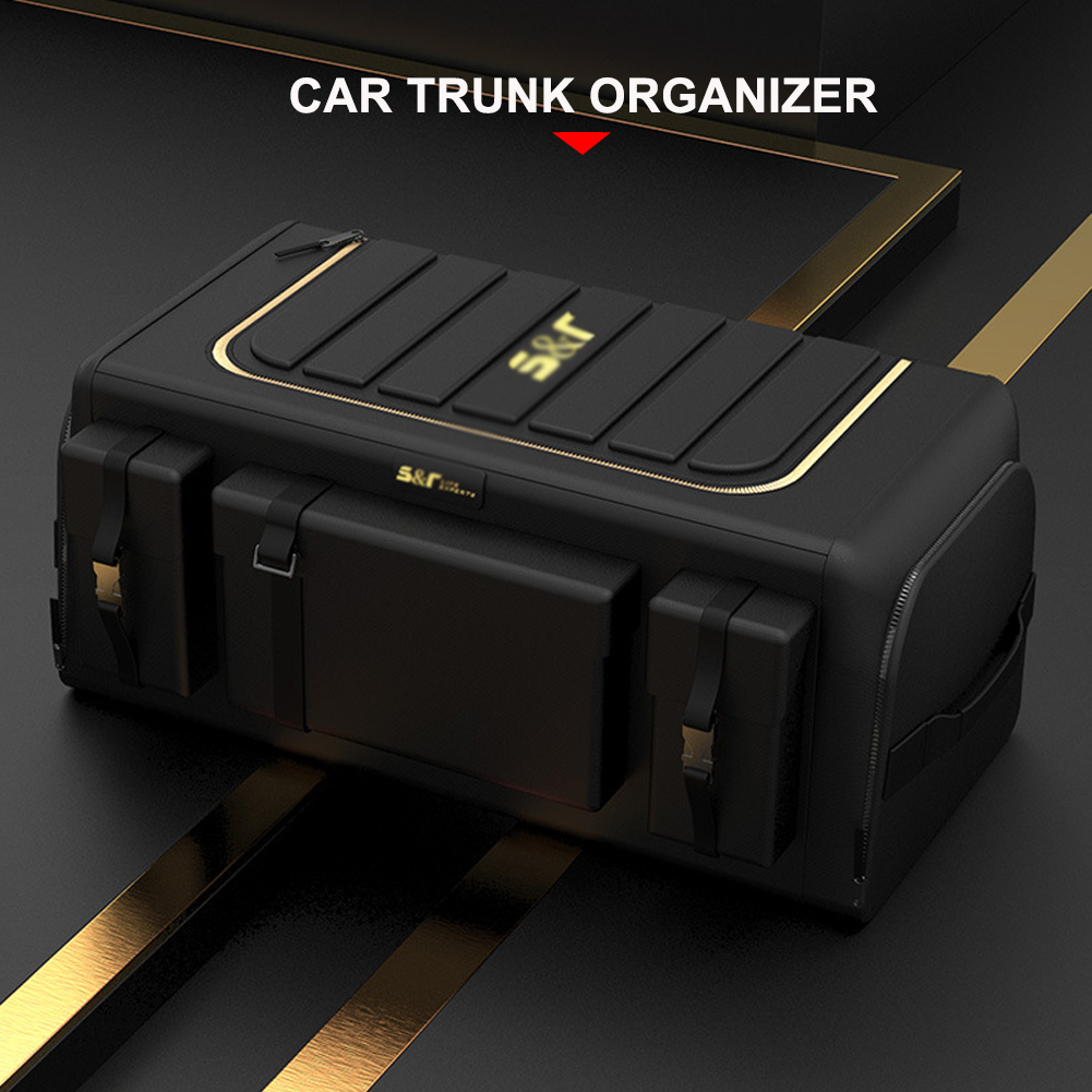 Универсальный органайзер для б – обзор и цена Car Trunk Organizer Foldable Storage Box